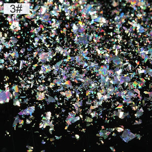 Aurora Glitter Chameleon Sequins Nail Powder BORN PRETTY 3