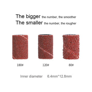 Nail Drill Bits Sanding Band 100Pcs Tools & Accessories BORN PRETTY