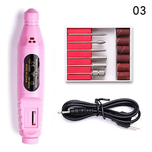 USB Portable Nail Drill Tools & Accessories BORN PRETTY 03