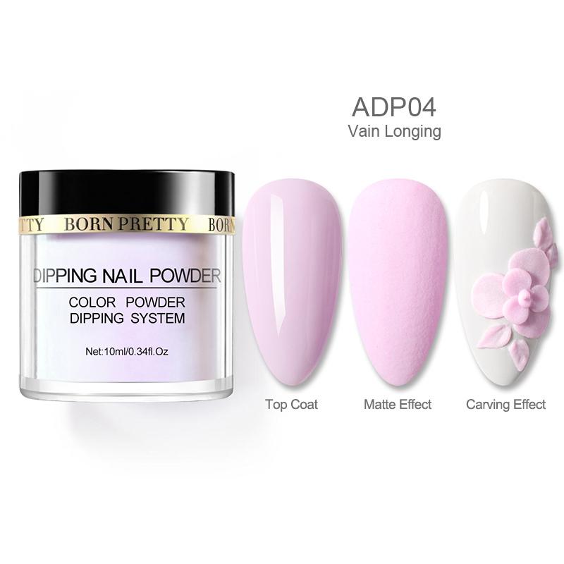 Vain Longing BP-ADP04 - 10ml 3 in 1 Polymer Powder Nail Powder BORN PRETTY