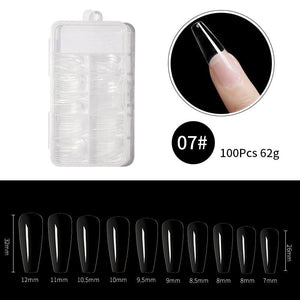 100Pcs/Box Transparent Nail Tips Tools & Accessories BORN PRETTY 07