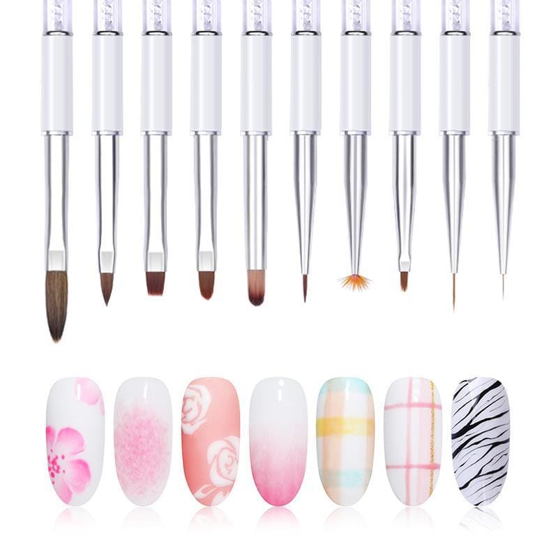 Must know: The usage of different nail art brushes