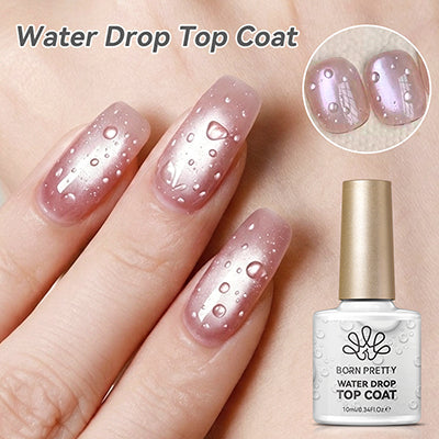 Cat Magnetic Gel MY77 Flowing Light White 10ml Gel Nail Polish BORN PRETTY 