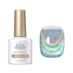 Rainbow Glass Cat Magnetic Gel 10ml RG01 Gel Nail Polish BORN PRETTY 