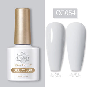 Gray Color Gel Polish CG054 10ml Gel Nail Polish BORN PRETTY 