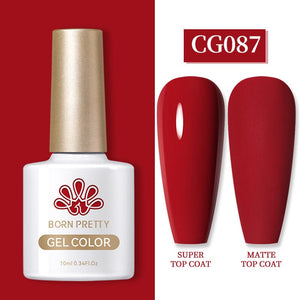 Red Gel Polish CG087 10ml Gel Nail Polish BORN PRETTY 