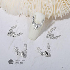 Butterfly Rhinestone Nail Decoration 13 Nail Decoration BORN PRETTY 