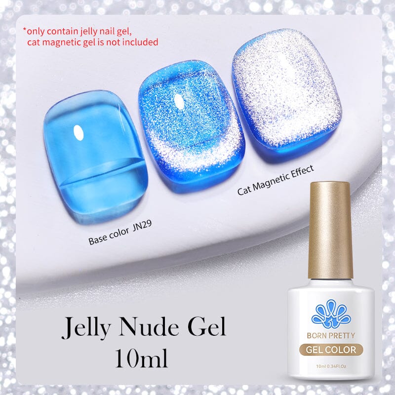 Super Shine Cat Magnetic Gel 10ml Gel Nail Polish BORN PRETTY JN29 