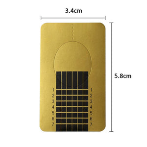 10pcs Gold Extension Nail Forms Tools & Accessories BORN PRETTY 