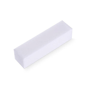 White Nail Buffer Sanding Block Nail Tools BORN PRETTY 