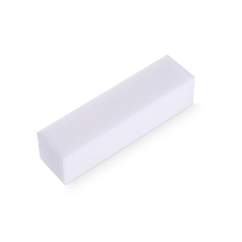 White Nail Buffer Sanding Block Nail Tools BORN PRETTY 