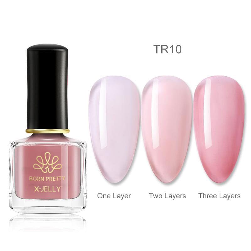 X-jelly Solid Color Nail Polish BORN PRETTY 