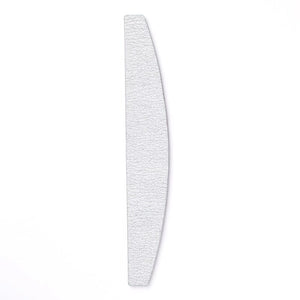 White Curved Nail File 100/180 Nail Tools BORN PRETTY 