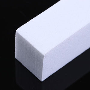White Nail Buffer Sanding Block Nail Tools BORN PRETTY 