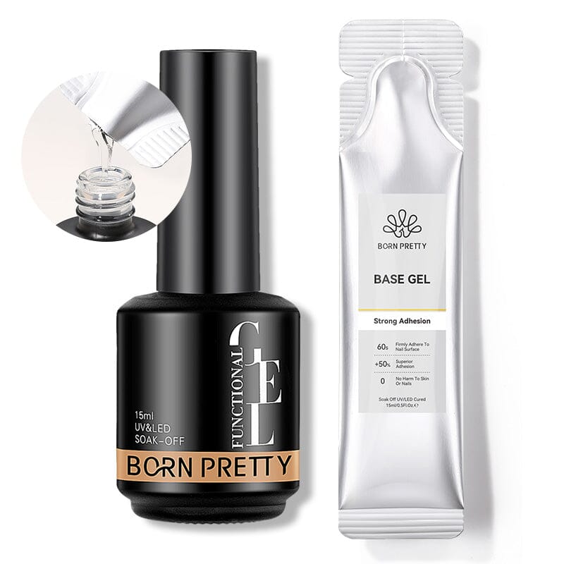 Base Gel 15ml (Bag) Base & Top Coat BORN PRETTY Set 1 