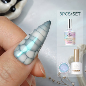 3pcs Set Halloween Aurora Dragon Scale Watercolor Gel 15ml