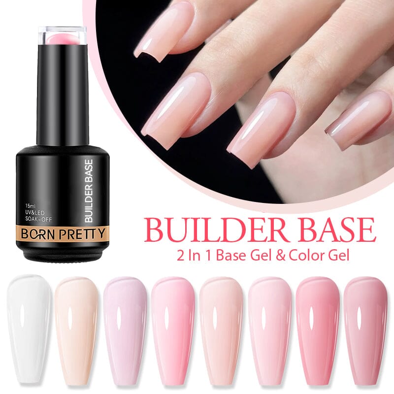 BORN PRETTY Builder Base 15ml 2 in 1 Gel Nail Polish BORN PRETTY 