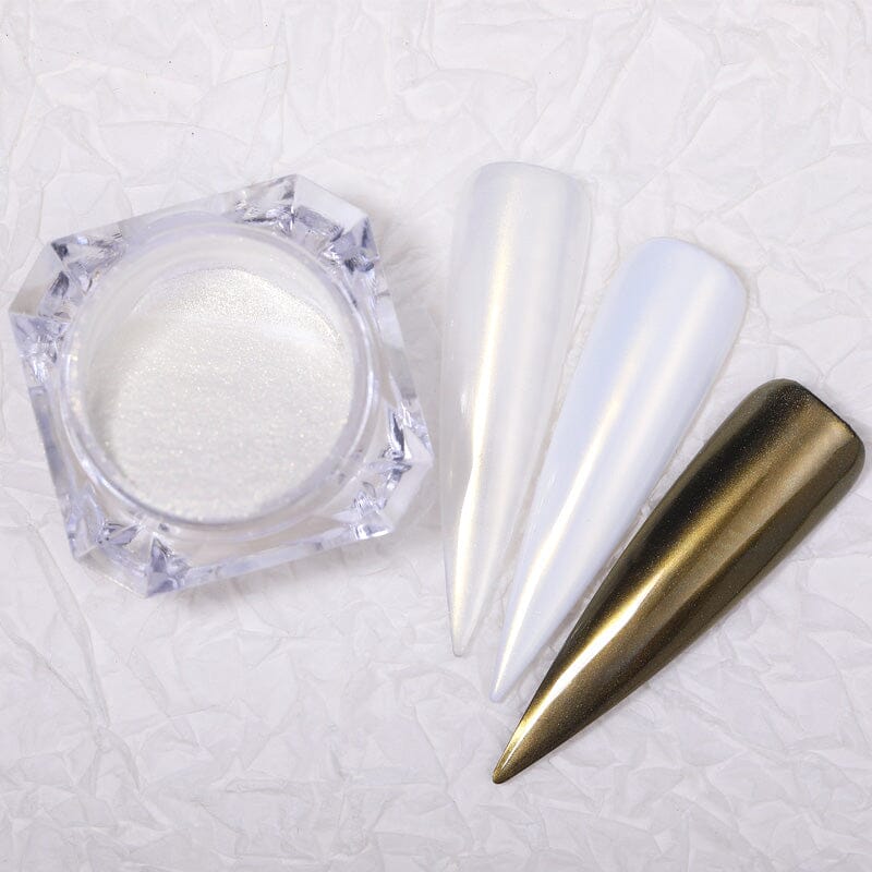 Gold Shell Chrome Glitter Nail Powder #8205 Nail Powder BORN PRETTY 