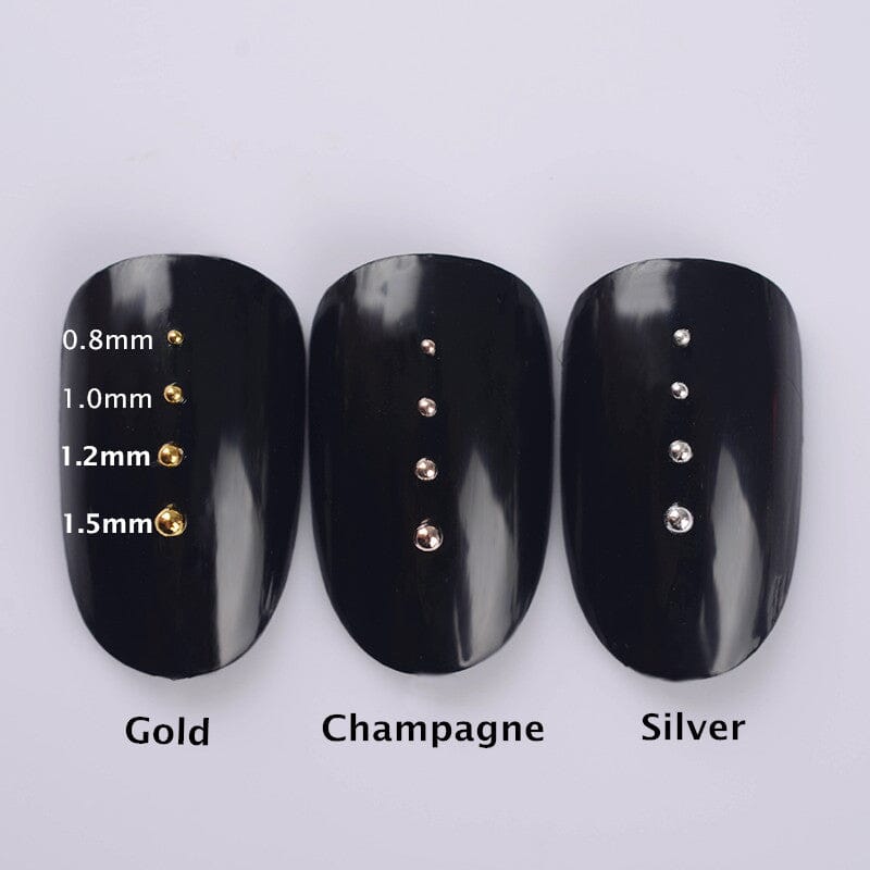 Metal Ball Nail Decoration in Wheel Nail Decoration BORN PRETTY 