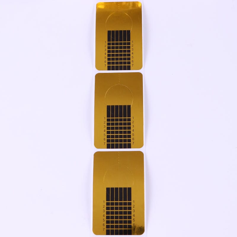 10pcs Gold Extension Nail Forms Tools & Accessories BORN PRETTY 