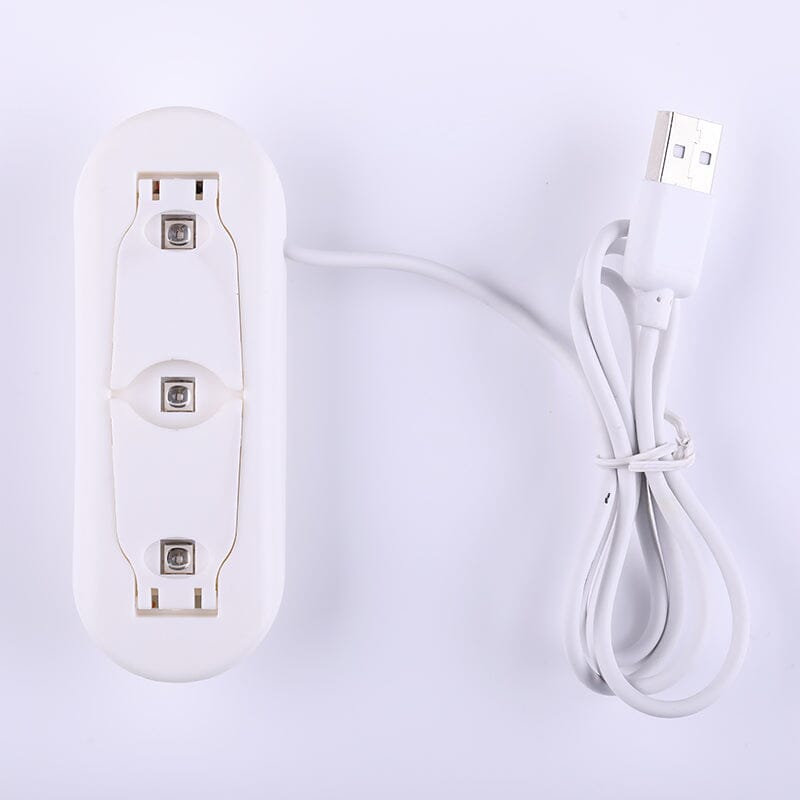 6W UV/LED Lamp Nail Dryer - White Nail Tools BORN PRETTY 