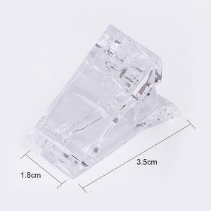 Clear Extension Nail Tips Clip Tools & Accessories No Brand 