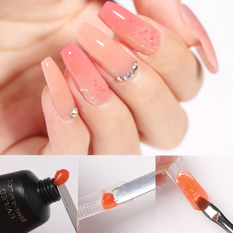 20pcs Extension Mold Nail Tips Extension Nail Gel BORN PRETTY 