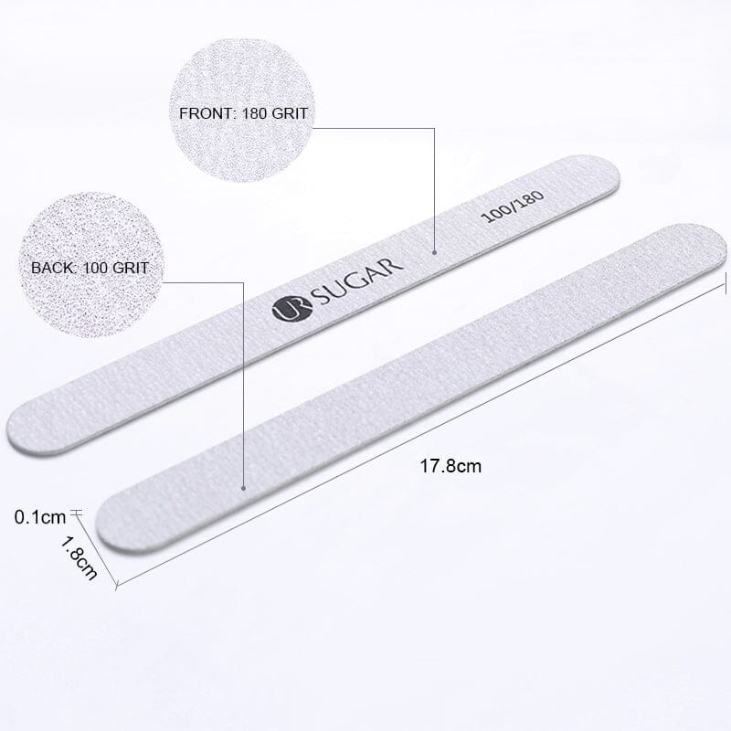 Grit Wooden Nail File 100/180 Tools & Accessories UR SUGAR 