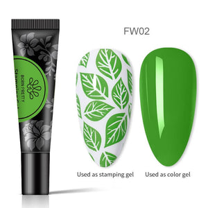 Stamping Gel Polish 11g Nail Stamping BORN PRETTY FW02 