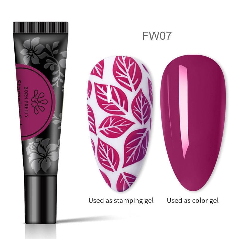 Stamping Gel Polish 11g Nail Stamping BORN PRETTY FW07 