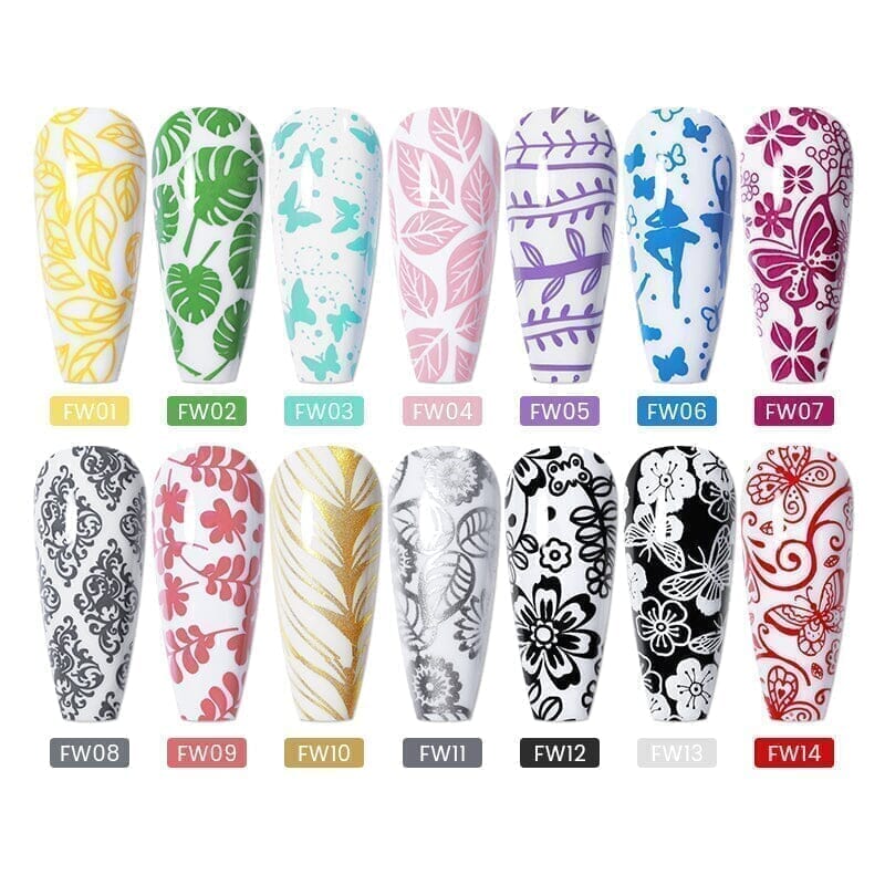 Stamping Gel Polish FW11 11g Nail Stamping BORN PRETTY 