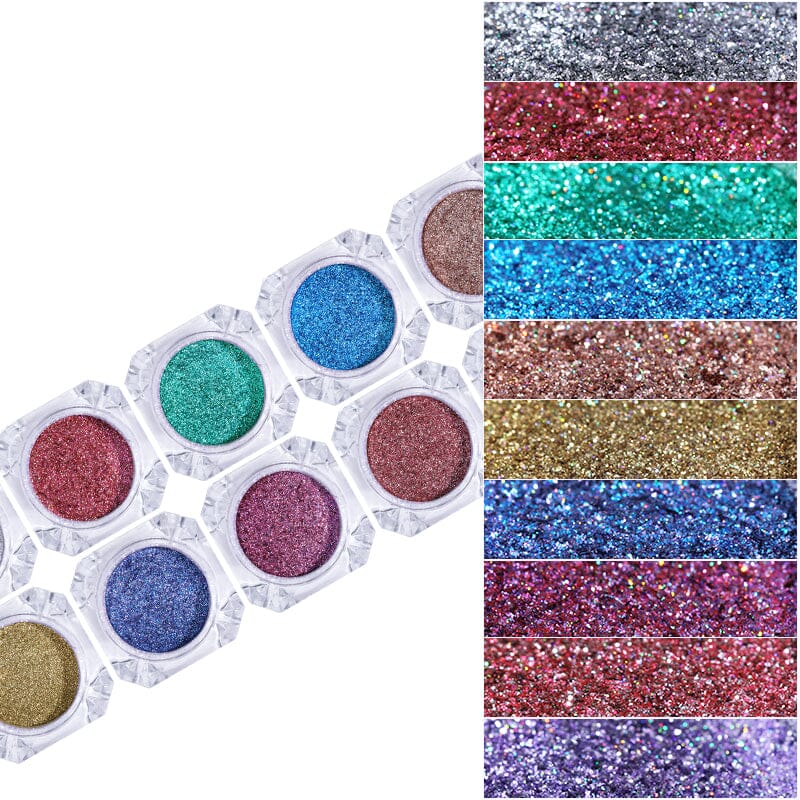 Iridescent Mirror Powder Nail Powder BORN PRETTY 