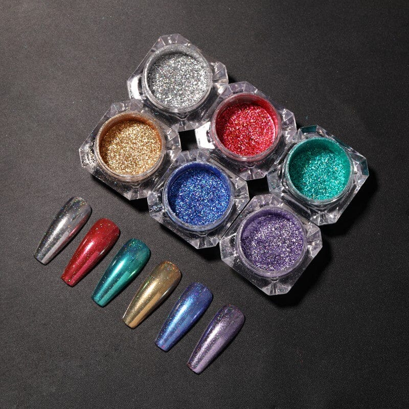 Iridescent Mirror Powder Nail Powder BORN PRETTY 