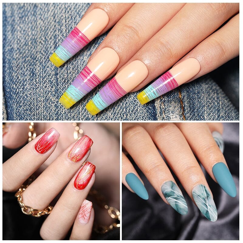 Spider Nail Gel SG02 Black 5ml Gel Nail Polish BORN PRETTY 