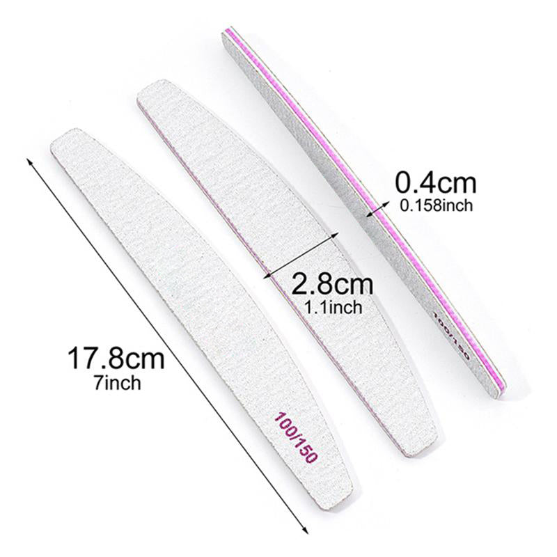 Half-moon Nail File 100/150