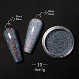 Iridescent Glitter Powder Nail Powder BORN PRETTY 10 