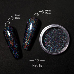 Iridescent Glitter Powder Nail Powder BORN PRETTY 12 