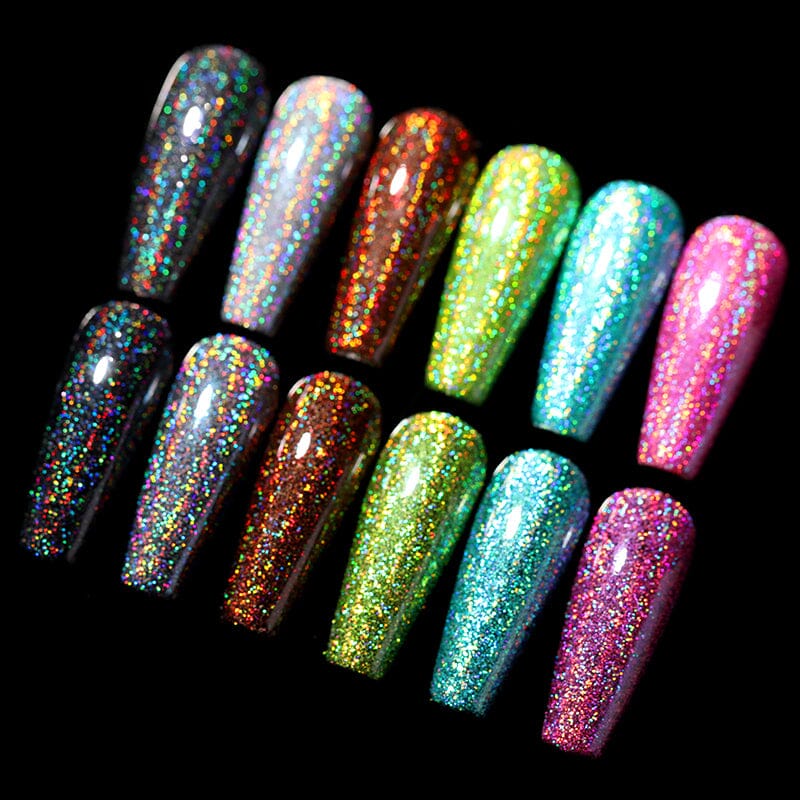 Iridescent Glitter Powder Nail Powder BORN PRETTY 