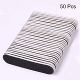 Black Mini Nail File Tools & Accessories No Brand 50pcs 