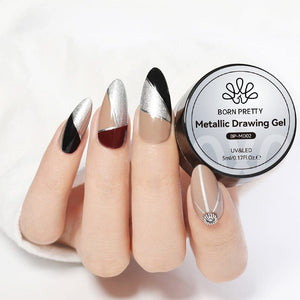 Metallic Drawing Gel 5ml Gel Nail Polish BORN PRETTY 