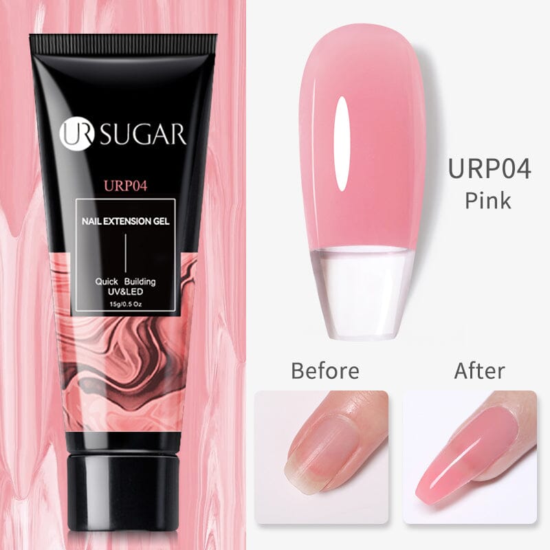 Extension Nail Gel 15ml Extension Nail Gel UR SUGAR URP04 Pink 