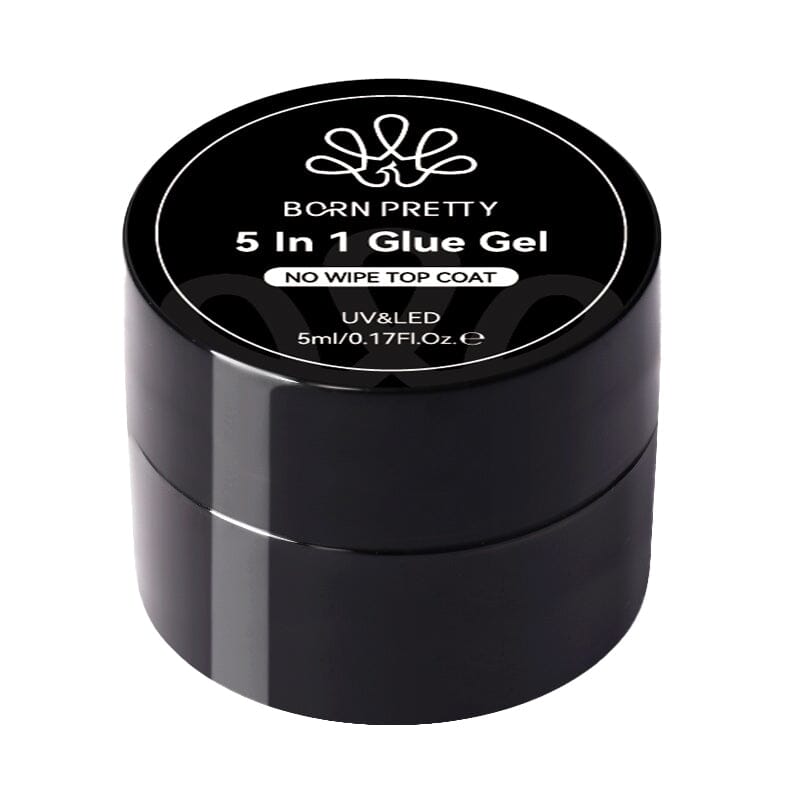 5 in 1 Glue Gel Clear 5ml Gel Nail Polish BORN PRETTY 