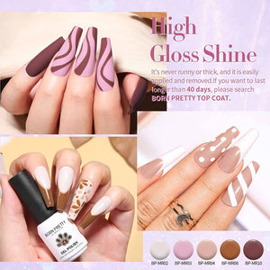 [US ONLY] Pink Nude Gel Polish 21Pcs Set BORN PRETTY 