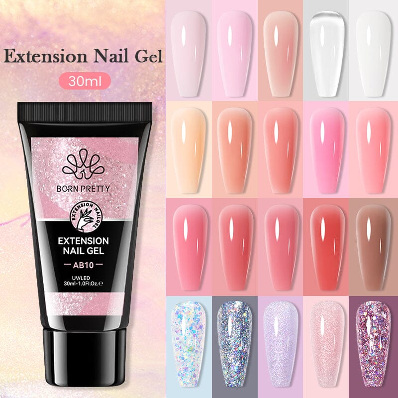 Jelly Nude Nail Extension Gel 30ml Extension Nail Gel BORN PRETTY 