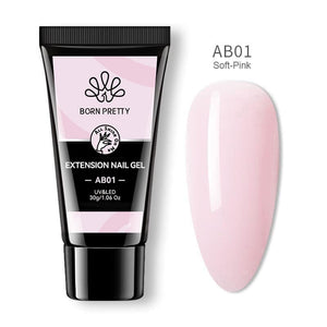 Jelly Nude Nail Extension Gel 30ml Extension Nail Gel BORN PRETTY AB01 
