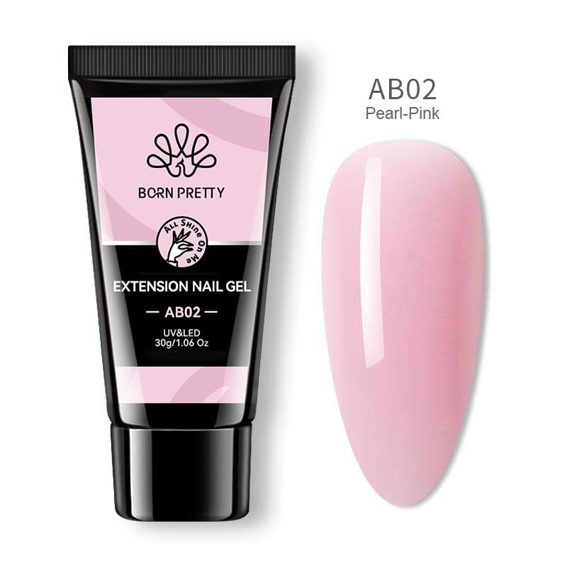 Jelly Nude Nail Extension Gel 30ml Extension Nail Gel BORN PRETTY AB02 