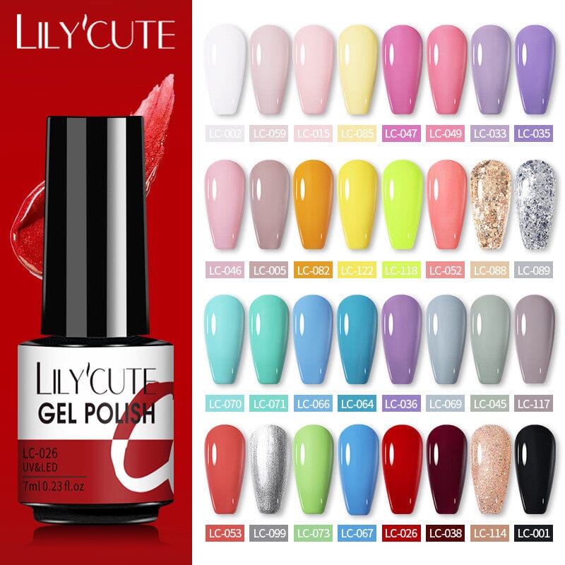 Color Gel Polish 7ml Gel Nail Polish LILYCUTE 
