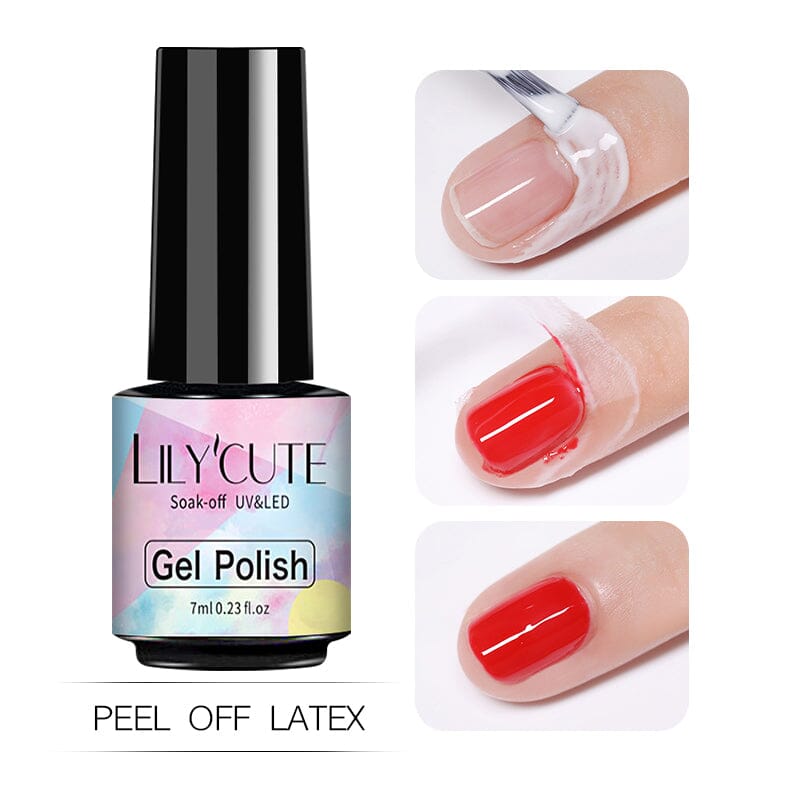 Peel Off Latex Tape 7ml Nail Care LILYCUTE 