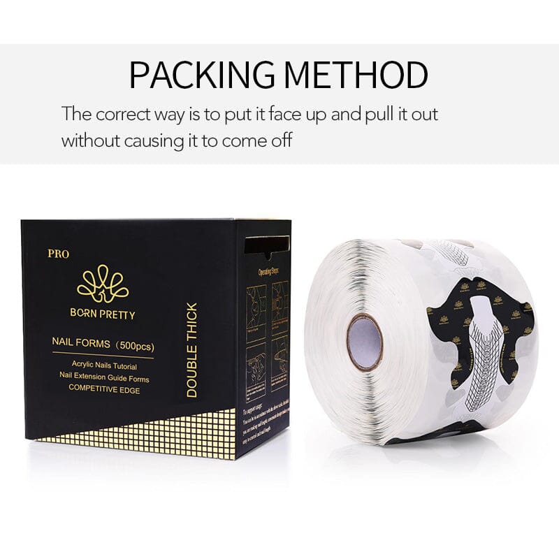 500pcs Nail Forms Clearance BP PRO 