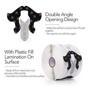 500pcs Nail Forms Clearance BP PRO 